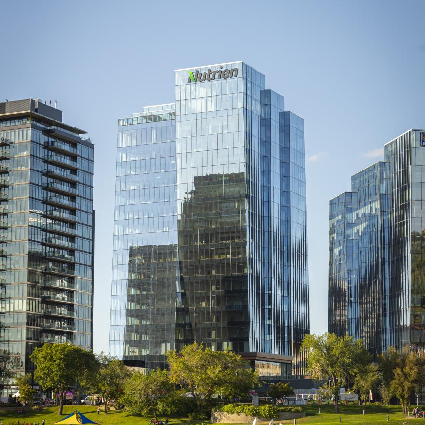 CP Distributors - Nutrien Tower Project Profile - Exterior